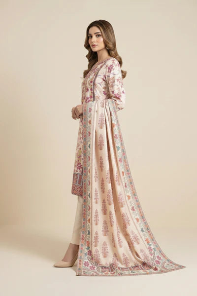 Embroidered - 3 Pc Lawn Suit (UNSTITCHED)
