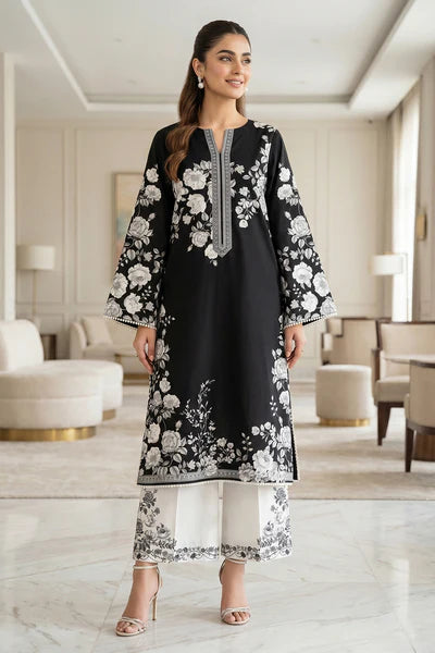 Printed - 2 Pc Lawn Suit (UNSTITCHED)
