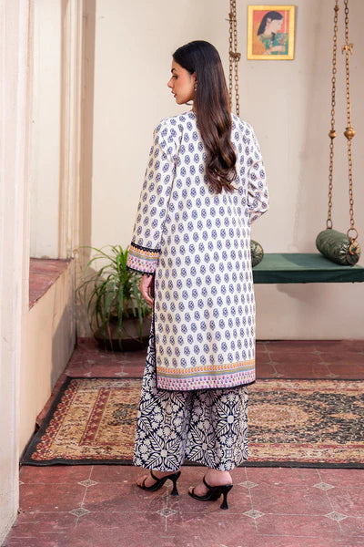 Embroidered - 2 Pc Lawn Suit (UNSTITCHED)
