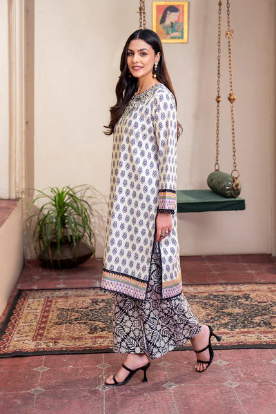 Embroidered - 2 Pc Lawn Suit (UNSTITCHED)