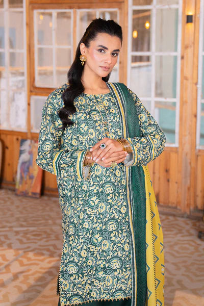 Printed - 2 Pc Lawn Suit Lawn Dupatta (UNSTITCHED)