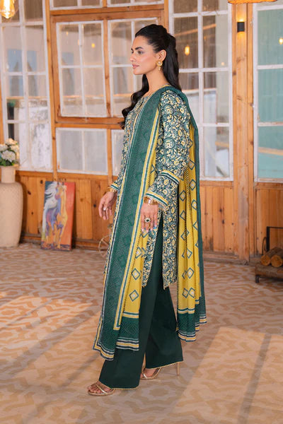 Printed - 2 Pc Lawn Suit Lawn Dupatta (UNSTITCHED)