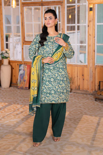 Printed - 2 Pc Lawn Suit Lawn Dupatta (UNSTITCHED)