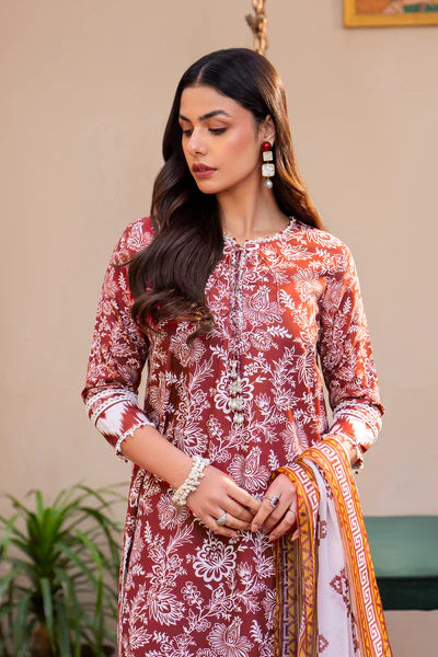 Printed - 2 Pc Lawn Suit (UNSTITCHED)