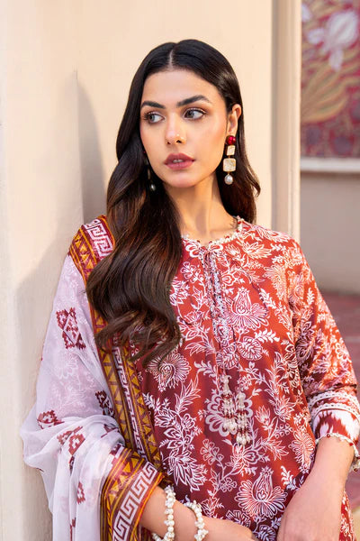 Printed - 2 Pc Lawn Suit (UNSTITCHED)