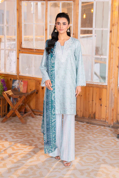 Embroidered - 2 Pc Lawn Suit (UNSTITCHED)