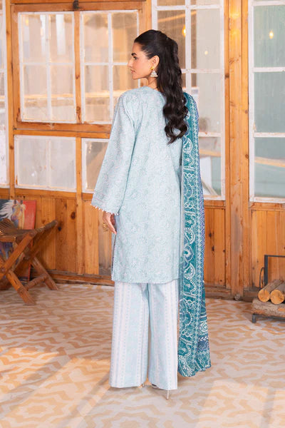 Embroidered - 2 Pc Lawn Suit (UNSTITCHED)