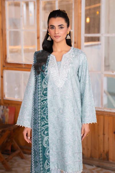 Embroidered - 2 Pc Lawn Suit (UNSTITCHED)
