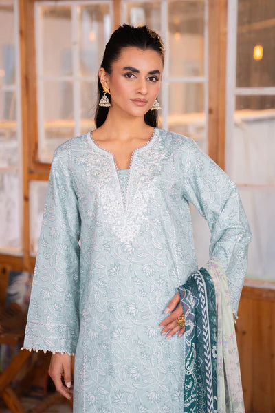 Embroidered - 2 Pc Lawn Suit (UNSTITCHED)