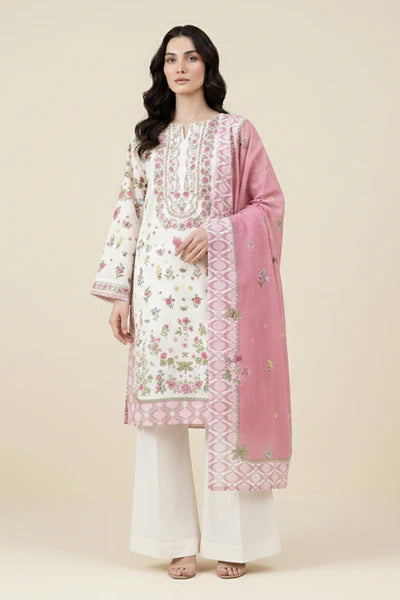 Printed - 2 Pc Lawn Suit Shirt & Dupatta (UNSTITCHED)