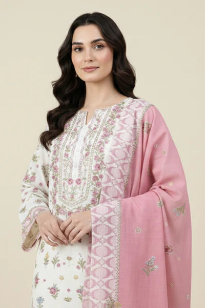 Printed - 2 Pc Lawn Suit Shirt & Dupatta (UNSTITCHED)