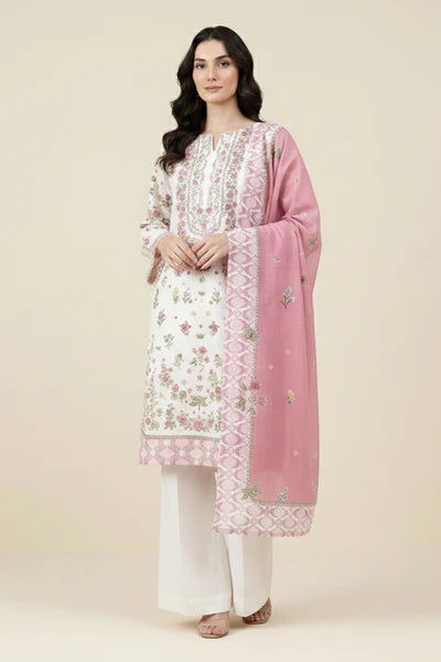 Printed - 2 Pc Lawn Suit Shirt & Dupatta (UNSTITCHED)