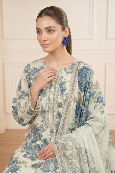 Printed - 2 Pc Lawn Suit (UNSTITCHED)