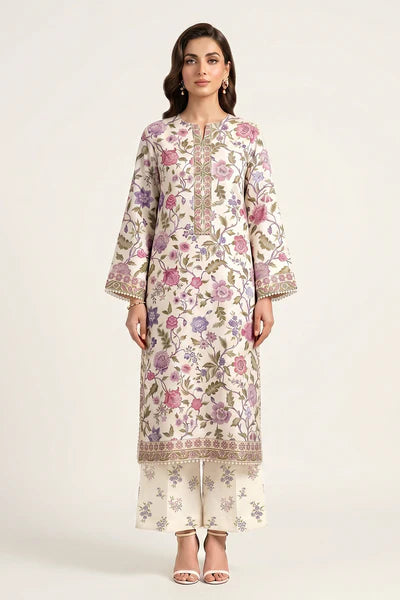 Printed - 2 Pc Lawn Suit (UNSTITCHED)