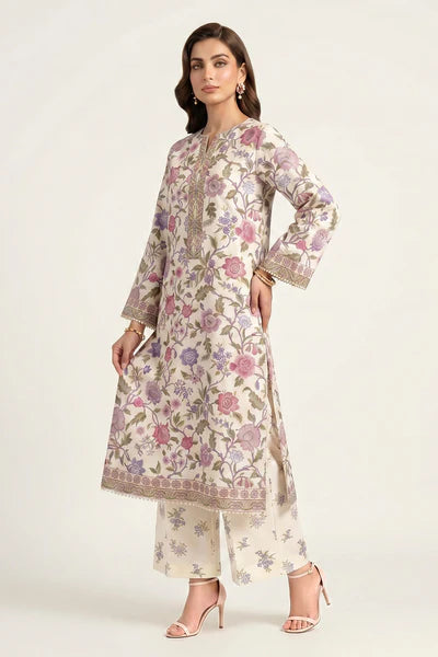 Printed - 2 Pc Lawn Suit (UNSTITCHED)