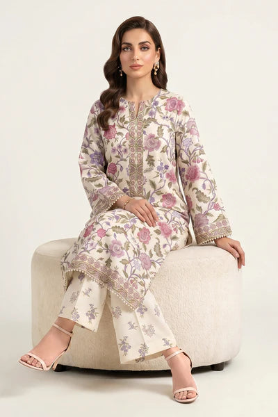 Printed - 2 Pc Lawn Suit (UNSTITCHED)