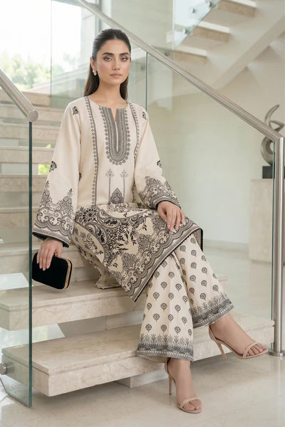 Printed - 2 Pc Lawn Suit (UNSTITCHED)