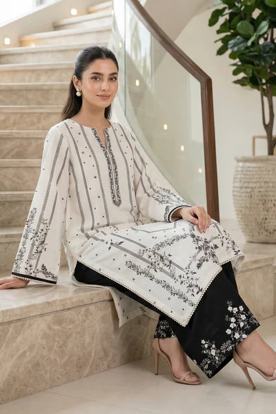 Printed - 2 Pc Lawn Suit (UNSTITCHED)