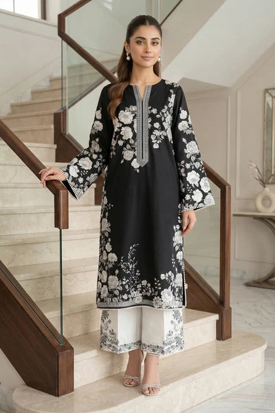 Printed - 2 Pc Lawn Suit (UNSTITCHED)