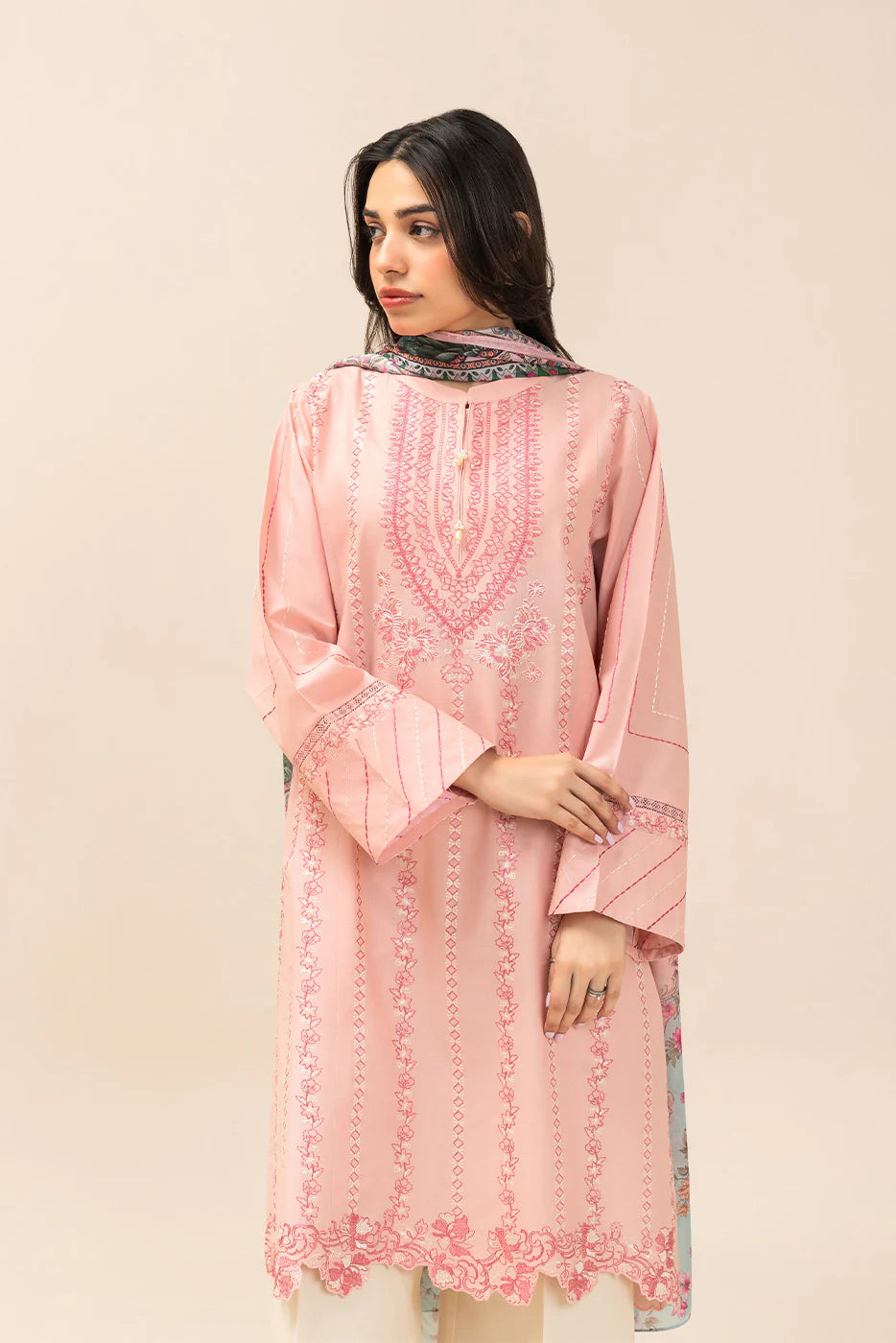2 PIECE EMBROIDERED LAWN SUIT-WHIMSY FRILL (UNSTITCHED)