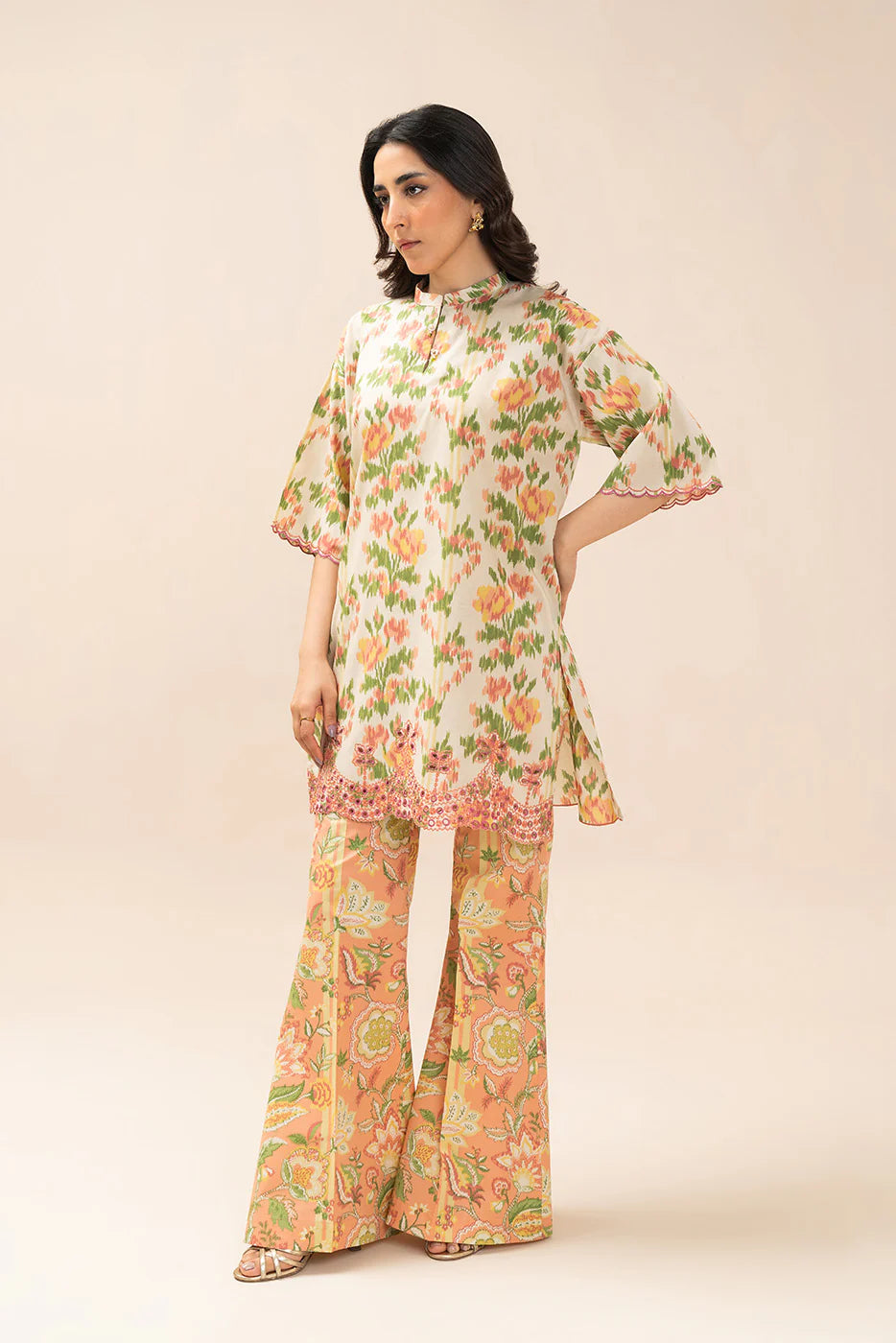 2 PIECE EMBROIDERED LAWN SUIT-INFLORESCENCE (UNSTITCHED)