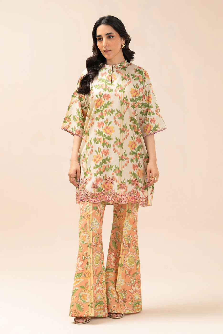 2 PIECE EMBROIDERED LAWN SUIT-INFLORESCENCE (UNSTITCHED)
