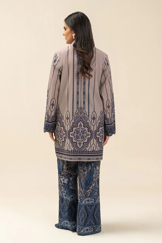 2 PIECE EMBROIDERED LAWN SUIT-DEEP DIVE (UNSTITCHED)