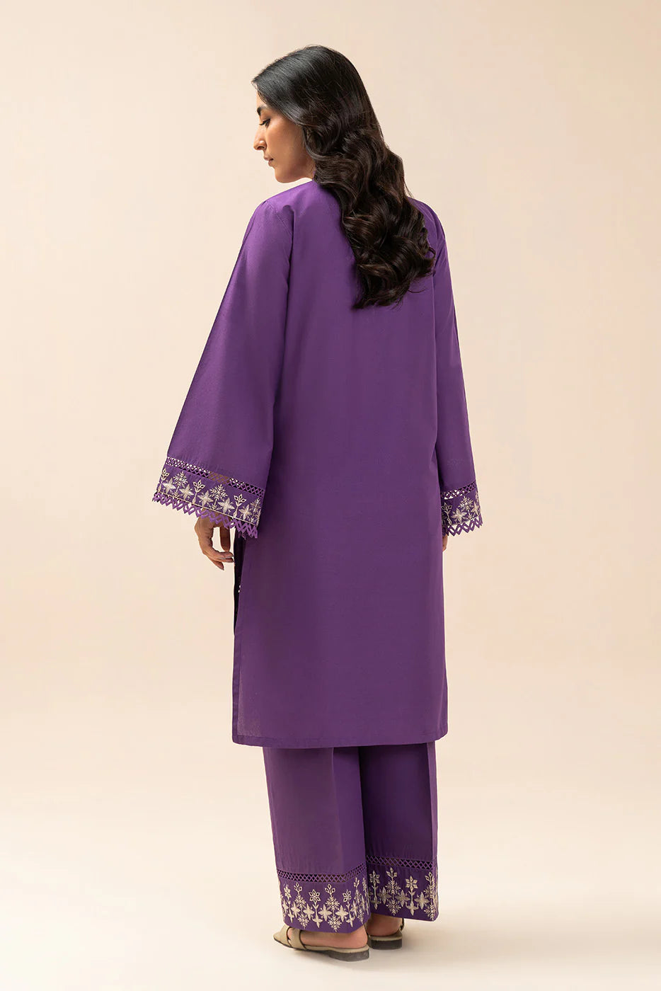 2 PIECE EMBROIDERED LAWN SUIT-ROYAL ENSEMBLE (UNSTITCHED)