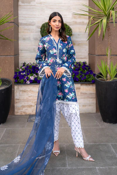 Printed - 2 Pc Lawn Suit (UNSTITCHED)