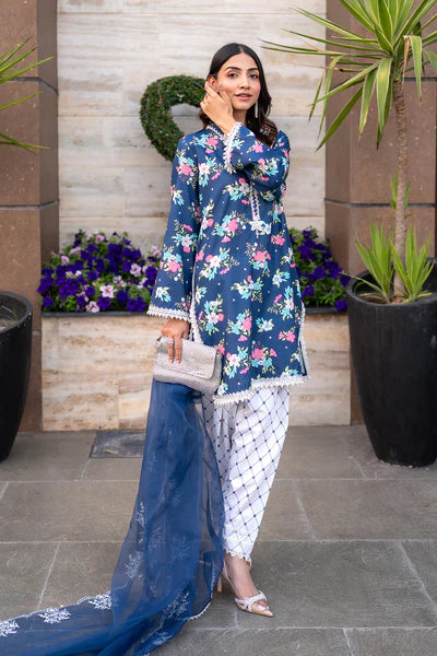 Printed - 2 Pc Lawn Suit (UNSTITCHED)