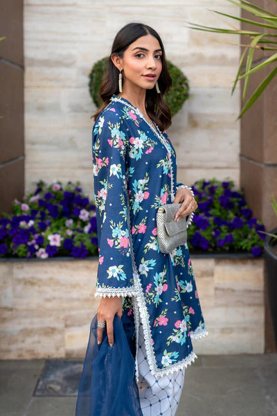 Printed - 2 Pc Lawn Suit (UNSTITCHED)